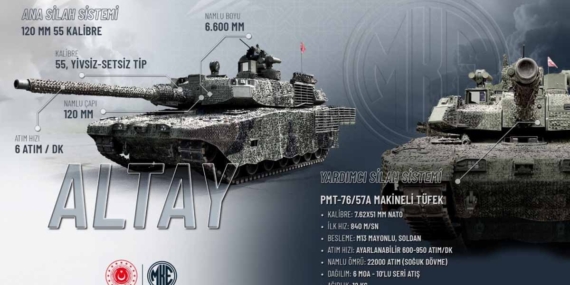 ALTAY tankının silah sistemlerinde MKE imzası