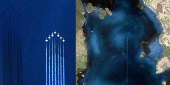 Göktürk-1, Türk Yıldızları’nı 686 km’den görüntüledi