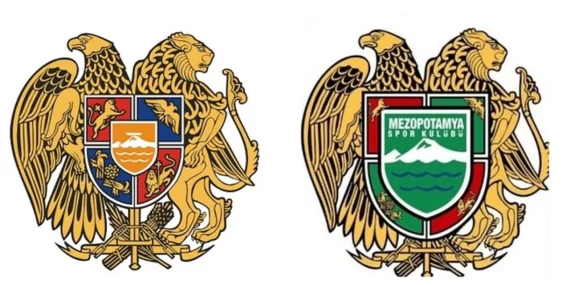 Diyarbakırspor’un logosunda Ermenistan detayı