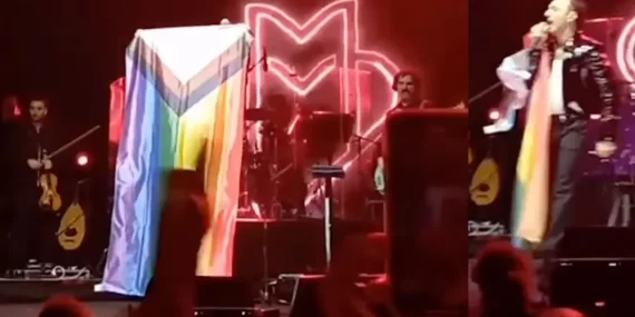 Mabel Matiz’in ODTÜ konserine LGBT bayrağıyla çıkması tepki çekti