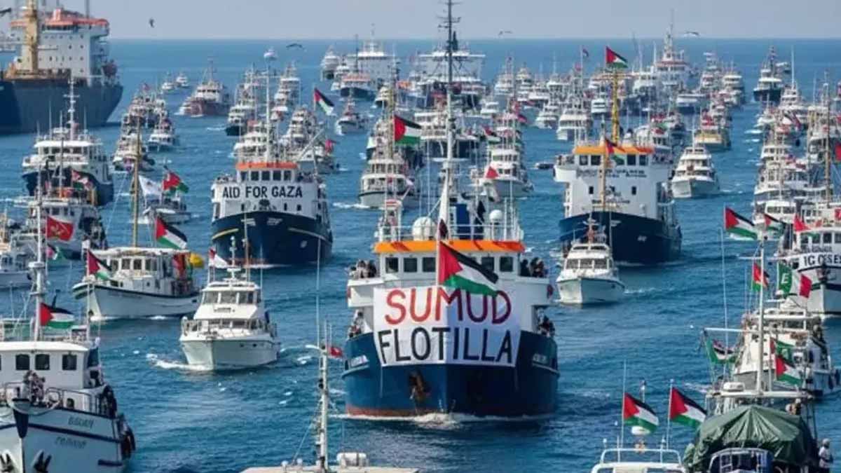 Küresel Sumud Filosu, İsrail’i UCM’ye taşıyor