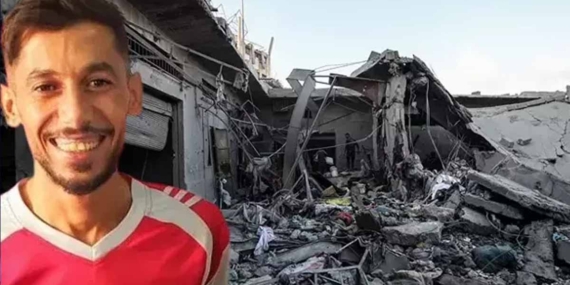 Filistinli futbolcu Refah’ta saldırıda öldü