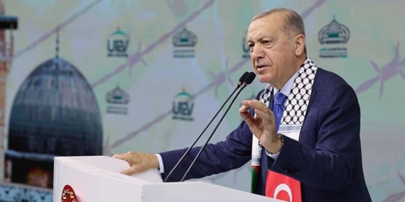 Erdoğan: Filistin’in sesini kısmak mümkün değil