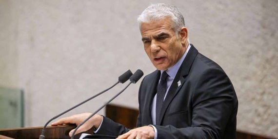 Lapid: Hükümet, Türkiye ve Katar’ın Gazze’ye girmesine yol açtı
