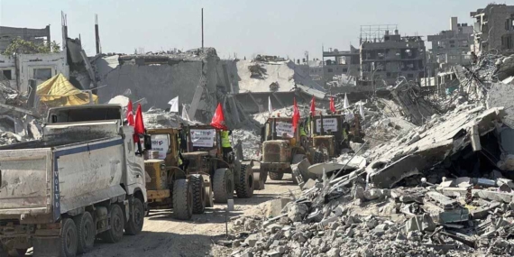 İHH: “Gazze’de enkaz kaldırma çalışmaları sürüyor”