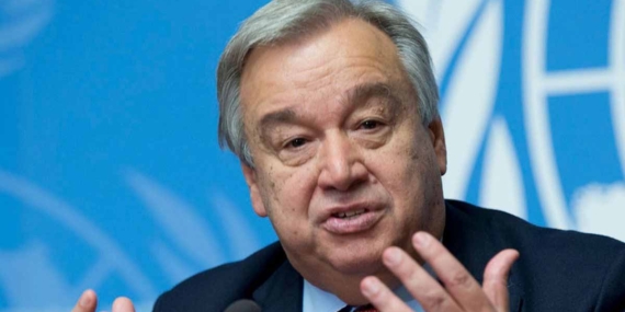 Guterres: Gazze’ye gönderilecek güç BM yetkisiyle hareket etmeli