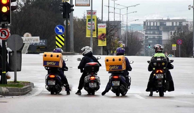 Motokuryelere belge indiriminde son 11 gün
