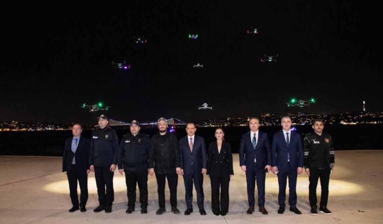 İstanbul Emniyeti yeni drone filosunu tanıttı
