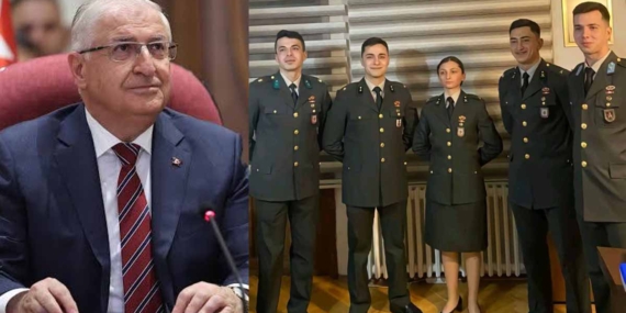 Bakan Güler: Teğmenler slogan attıkları için ihraç edilmedi