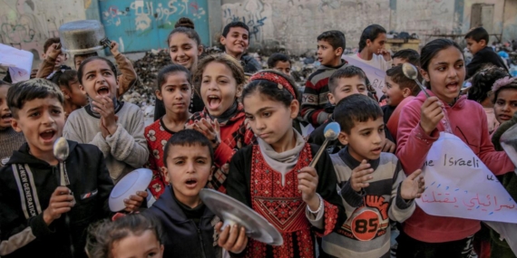 Gazze’de çocuklar için telafi aşılama kampanyası başladı