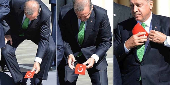 Cumhurbaşkanı Erdoğan’dan bayrak anısı: Merkel şaşkın şaşkın güldü