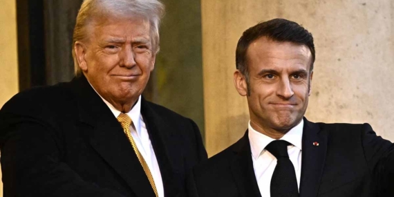 Trump’tan Macron’a tehdit: vergi