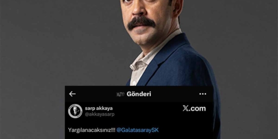 Galatasaray’dan Sarp Akkaya’ya suç duyurusu