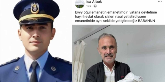 Şehit Emre Altıok’un kızı Gökçe bebek dünyaya geldi