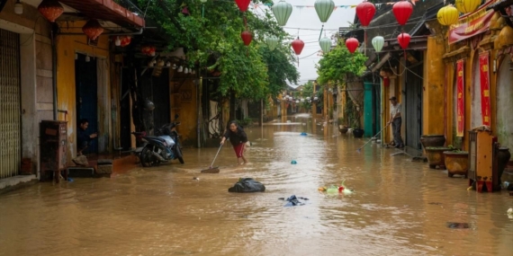 Muson yağmurları Asya’yı yuttu: Can kaybı 1200’e dayandı