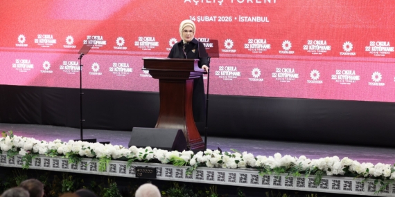 Emine Erdoğan’dan ’22 okula 22 kütüphane’ projesine destek