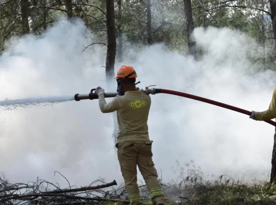Antalya alevlere hazır: 250 personelle dev tatbikat