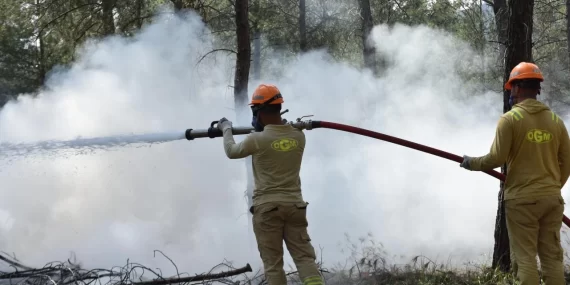 Antalya alevlere hazır: 250 personelle dev tatbikat