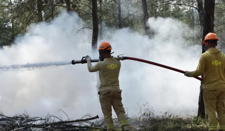 Antalya alevlere hazır: 250 personelle dev tatbikat