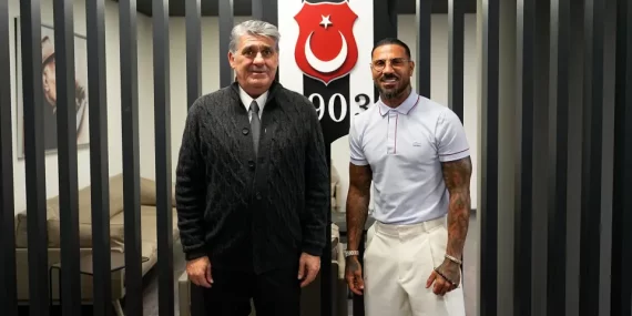 Beşiktaş’ta vefa buluşması: Quaresma’dan Adalı’ya ziyaret