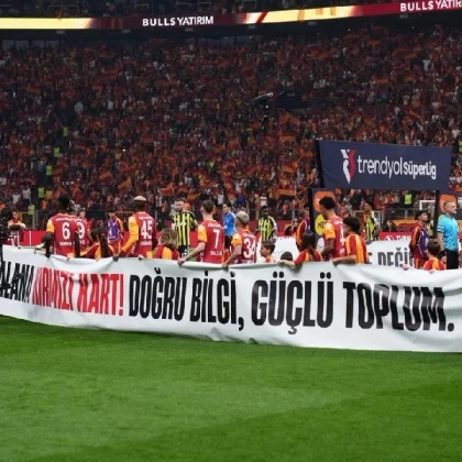 Derbide anlamlı iş birliği: Dezenformasyona kırmızı kart