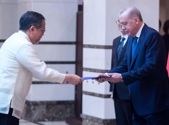 Erdoğan 5 ülkenin büyükelçisini kabul etti