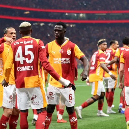 Galatasaray derbi zaferiyle şampiyonluk kapısını araladı
