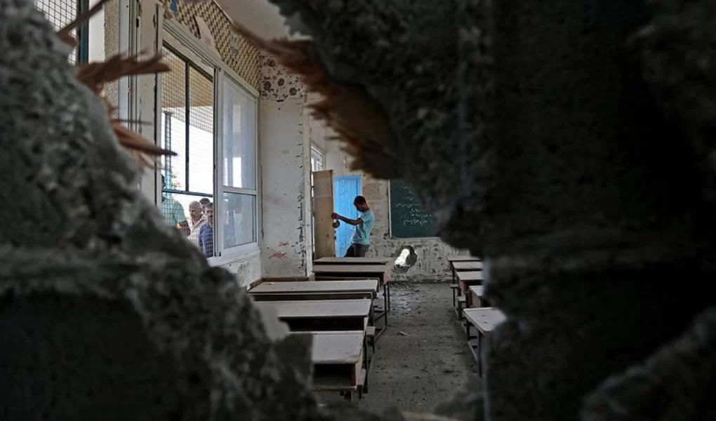 İsrail ordusundan okula giden çocuklara bombalı müdahale