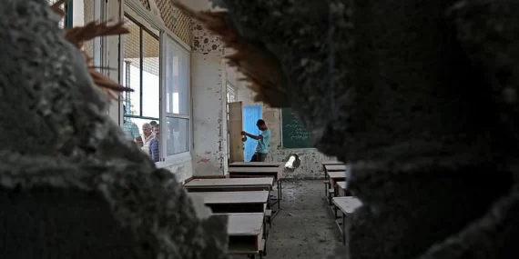 İsrail ordusundan okula giden çocuklara bombalı müdahale