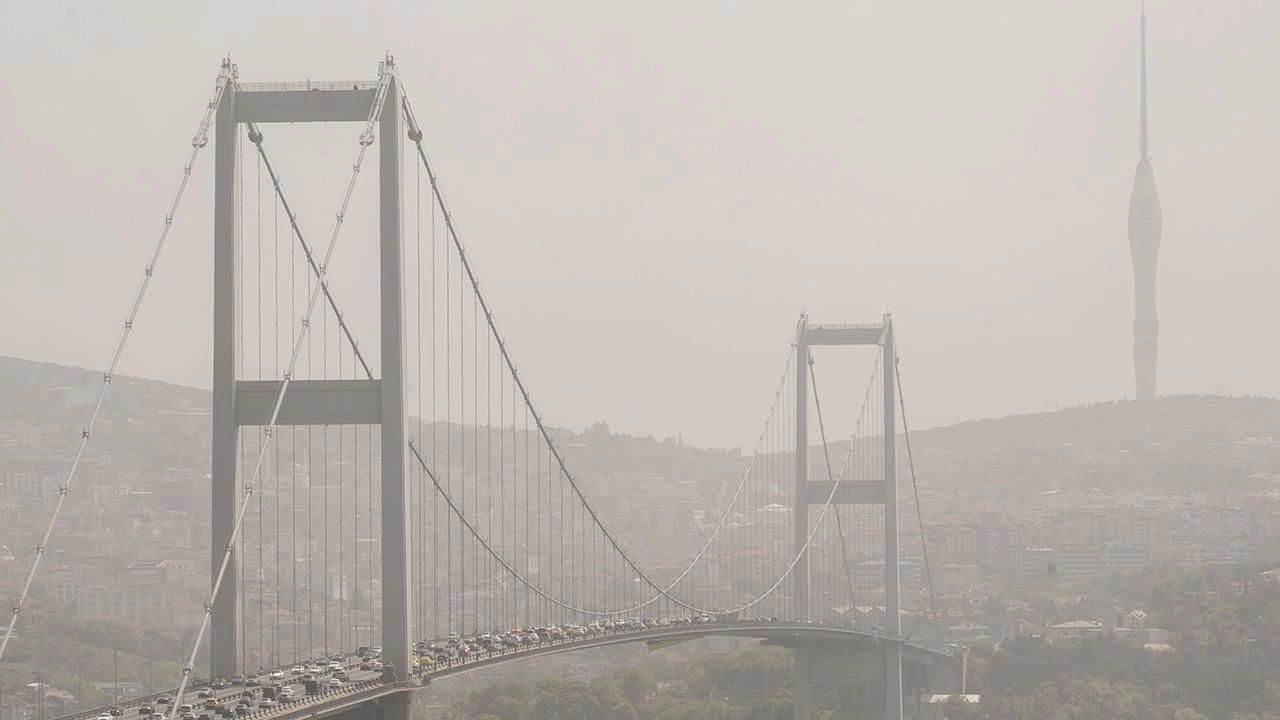 İstanbul için çöl tozu uyarısı: 3 gün boyunca etkili olacak