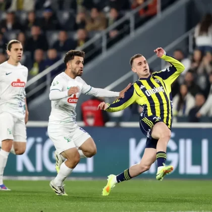 Kadıköy'de sessiz gece: Fenerbahçe galibiyeti koruyamadı