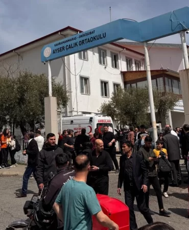 Kahramanmaraş'ta okulda silahlı saldırı: 9 kişi hayatını kaybetti