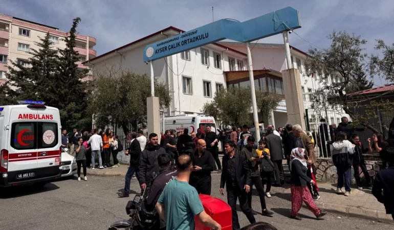 Kahramanmaraş'ta okulda silahlı saldırı: 9 kişi hayatını kaybetti