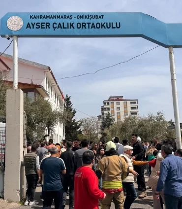 Kahramanmaraş’ta okulda silahlı saldırı: Yaralılar var