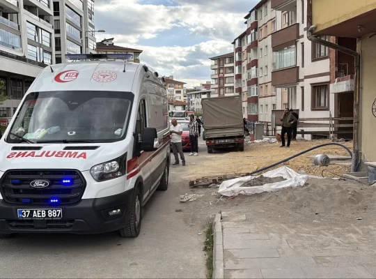 Kastamonu'da iş kazası: Üzerine mutfak tüpü düşen işçi öldü