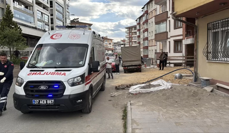 Kastamonu'da iş kazası: Üzerine mutfak tüpü düşen işçi öldü
