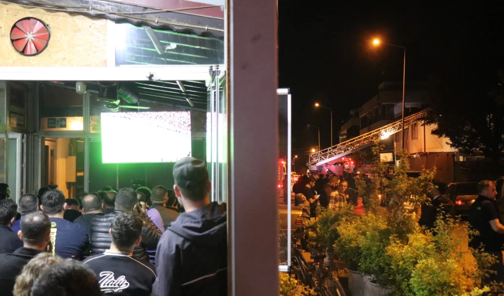 Sakarya'da alevlere rağmen derbi heyecanı dinmedi