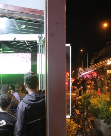 Sakarya'da alevlere rağmen derbi heyecanı dinmedi