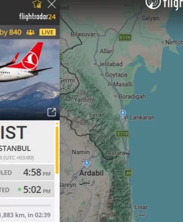 Tahran'da mahsur kalan THY uçağı Türkiye'ye döndü