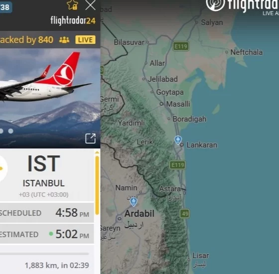 Tahran'da mahsur kalan THY uçağı Türkiye'ye döndü