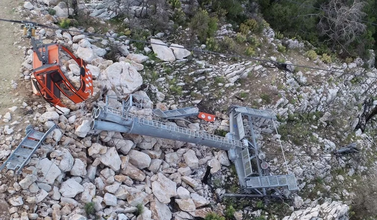 Teleferik kazası davasında 8 sanığa hapis cezası