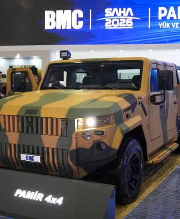 BMC'den yeni lojistik güç: PAMİR 4x4 SAHA 2026'da tanıtıldı