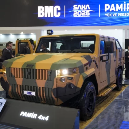 BMC'den yeni lojistik güç: PAMİR 4x4 SAHA 2026'da tanıtıldı