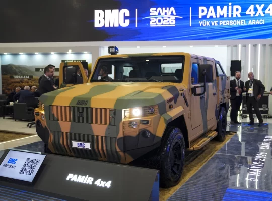 BMC'den yeni lojistik güç: PAMİR 4x4 SAHA 2026'da tanıtıldı