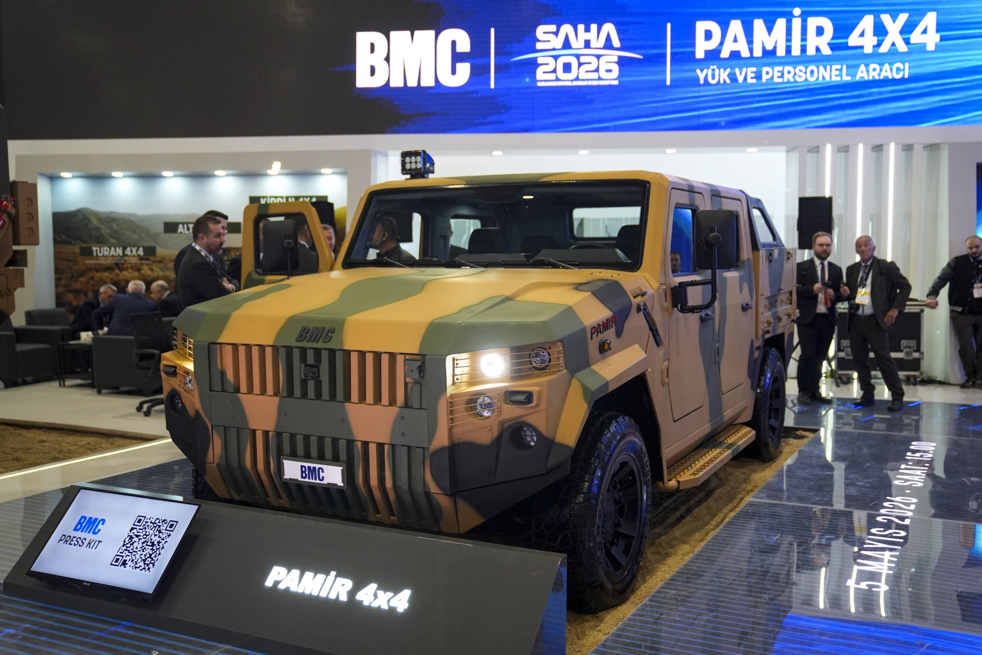 BMC'den yeni lojistik güç: PAMİR 4x4 SAHA 2026'da tanıtıldı