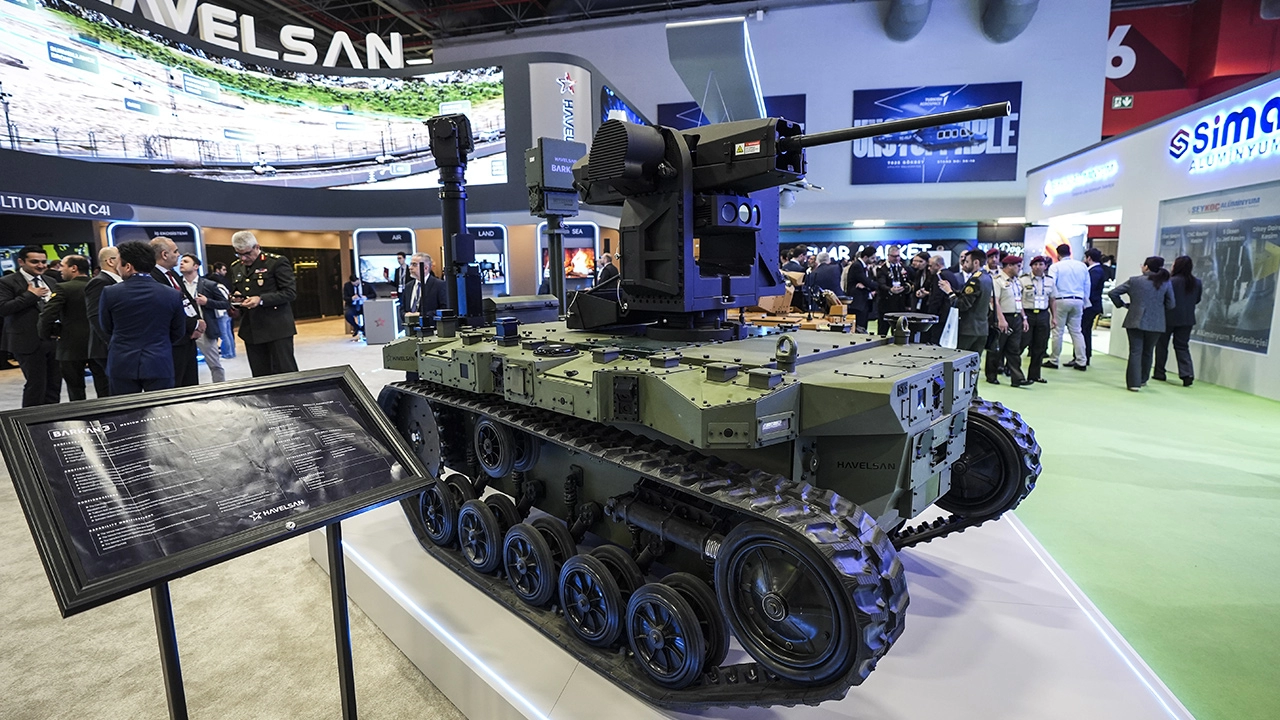 HAVELSAN'dan yeni insansız kara aracı: BARKAN 3 tanıtıldı