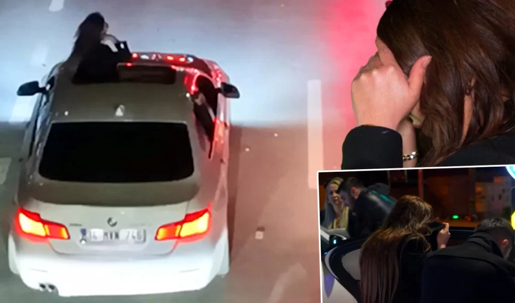 Kadıköy'de sunrooftan çıkan yolcuya drone takipli ceza