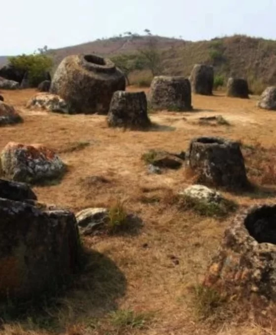 Laos'taki dev taş küplerin gizemi çözüldü: Antik aile mezarlığı