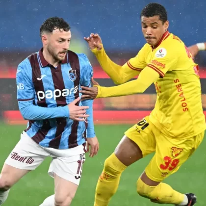 Trabzonspor puanı uzatmalarda kurtardı