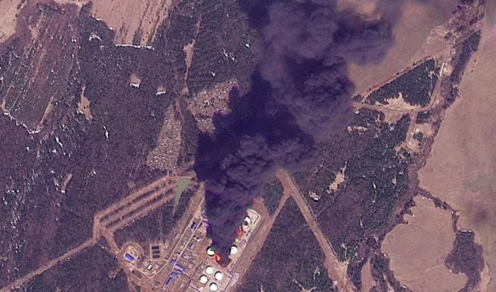 Ukrayna'dan 1500 kilometre derinlikteki Rus tesisine darbe